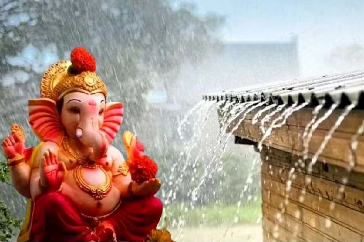 ऐन गणेशोत्सवात परतीच्या पावसाचा जिल्हाभरात धुमाकूळ