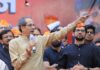 Shivsen UBT Mumbai Protest | लष्कराची सेवा करणारे सोनम वांगचुक देशद्रोही कसे?; उद्धव ठाकरेंचा मोदी सरकारवर हल्लाबोल