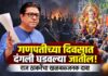गणपतीच्या दिवसांत दंगली घडवण्याचा प्रयत्न होऊ शकतो!